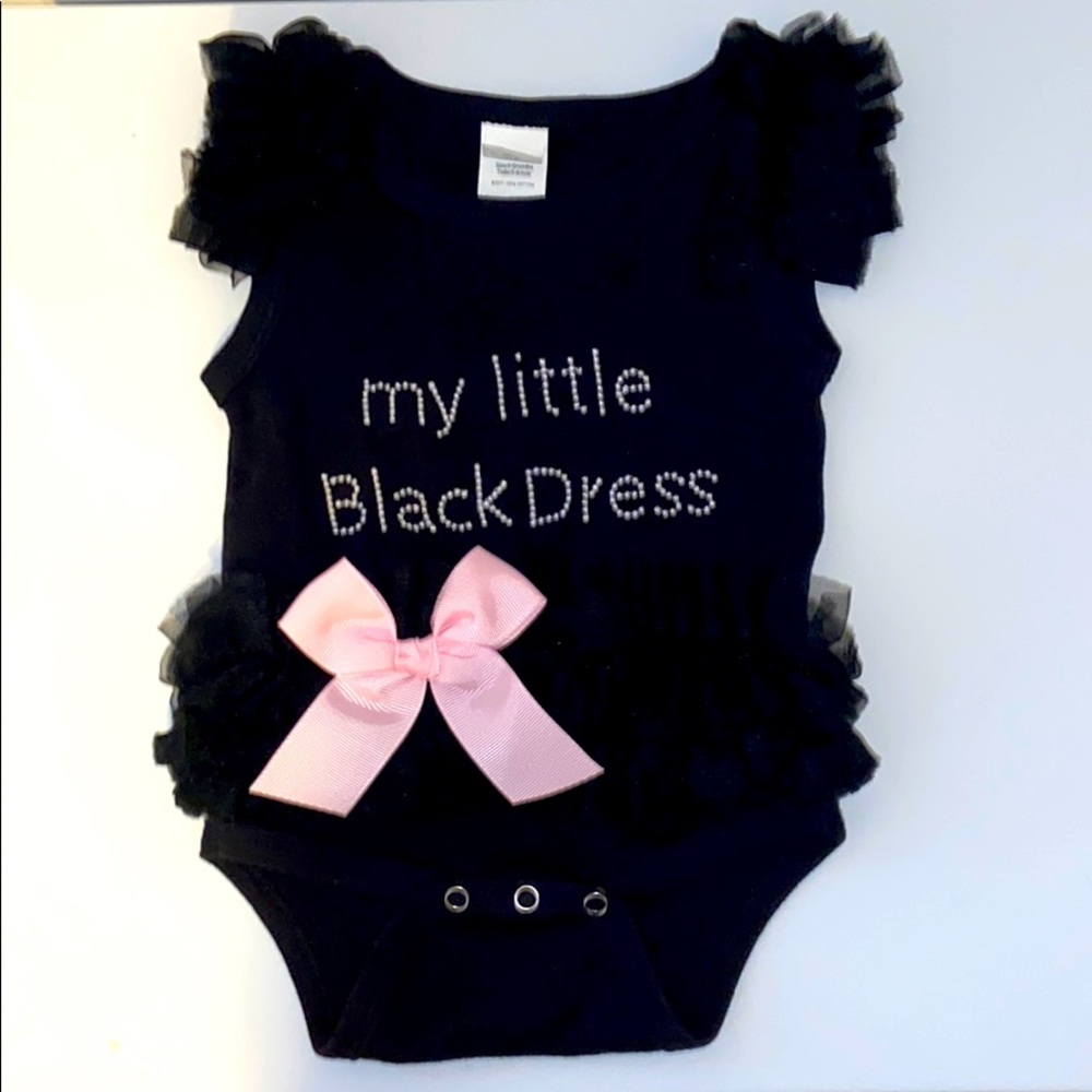 NWOT: Ella Jackson Little Black Dress bodysuit